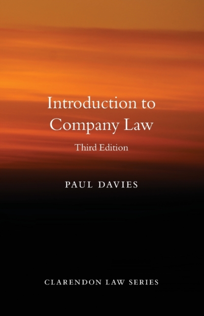 Introduction to Company Law, Paperback / softback Book