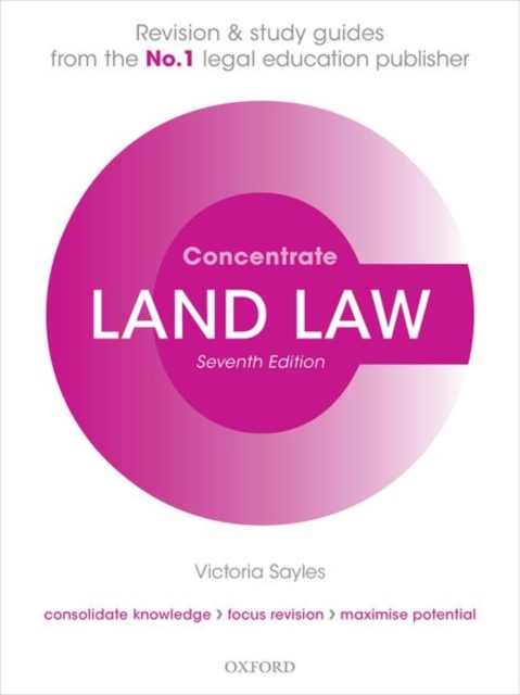 Land Law Concentrate : Law Revision and Study Guide, Paperback / softback Book