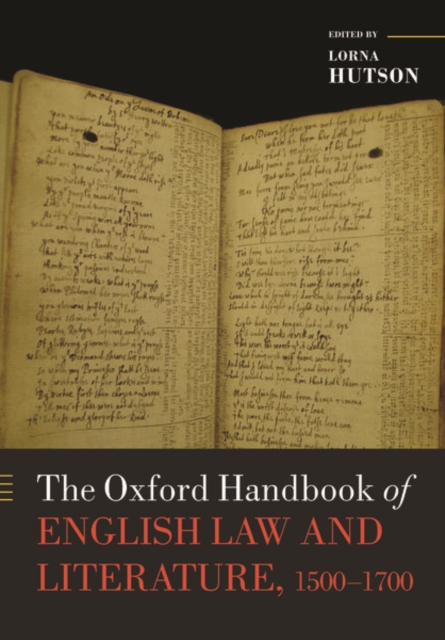 The Oxford Handbook of English Law and Literature, 1500-1700, Paperback / softback Book