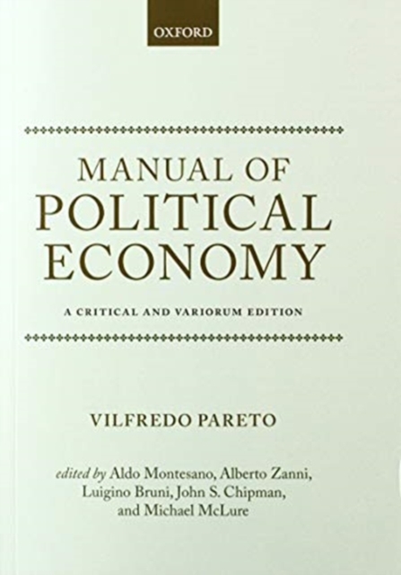 Manual of Political Economy : A Critical and Variorum Edition, Paperback / softback Book