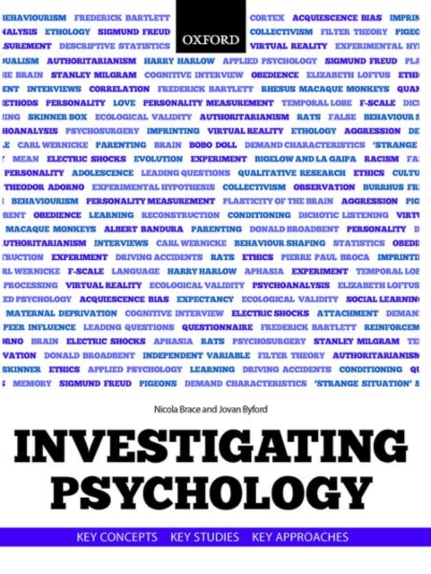 Investigating Psychology : Key concepts, key studies, key approaches, Paperback / softback Book