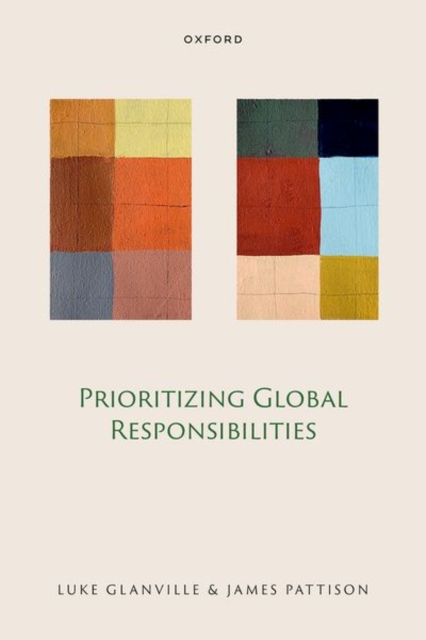 Prioritizing Global Responsibilities, Hardback Book