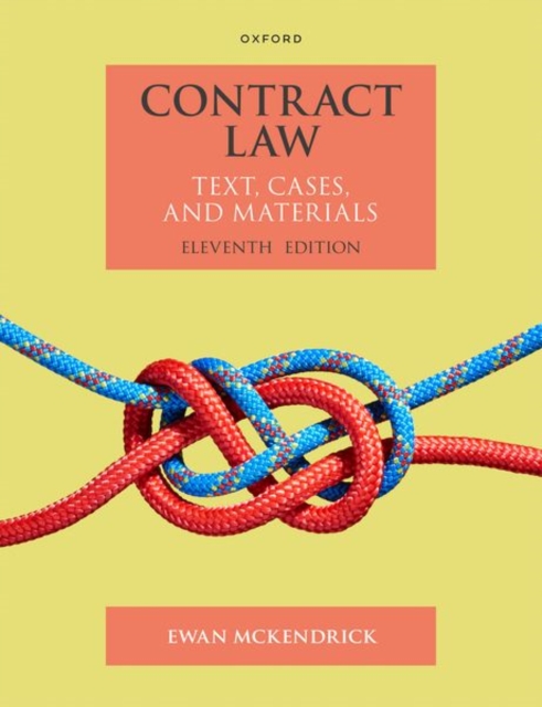 Contract Law : Text Cases and Materials, Paperback / softback Book