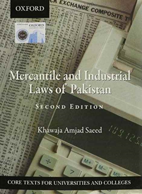 The Mercantile and Industrial Laws in Pakistan, Paperback / softback Book