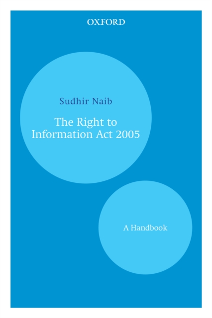 The Right to Information Act 2005 : A Handbook, EPUB eBook
