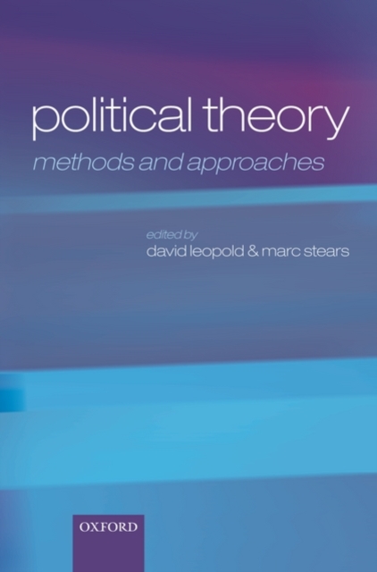 Political Theory : Methods and Approaches, Paperback / softback Book