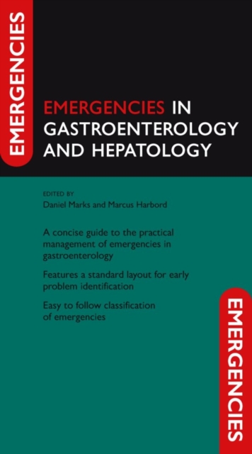 Emergencies in Gastroenterology and Hepatology, Paperback / softback Book