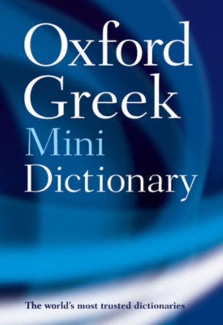 Oxford Greek Mini Dictionary, Paperback / softback Book