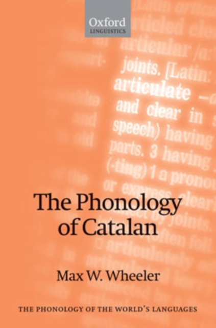 The Phonology of Catalan, Hardback Book
