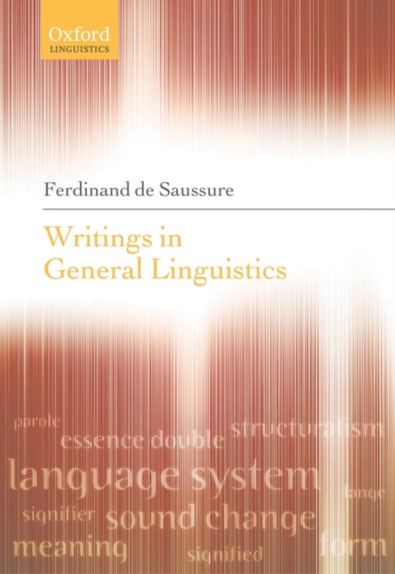 Writings in General Linguistics, Hardback Book