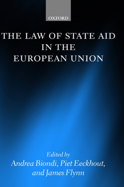 The Law of State Aid in the European Union, Hardback Book