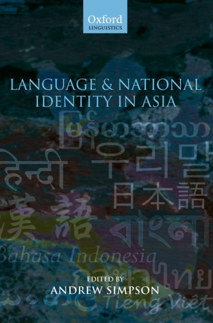 Language and National Identity in Asia, Hardback Book