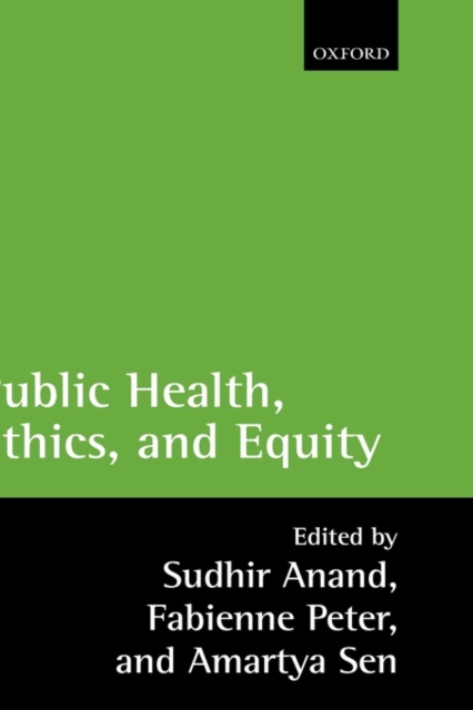 Public Health, Ethics, and Equity, Hardback Book