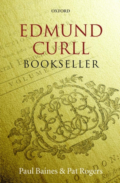 Edmund Curll, Bookseller, Hardback Book