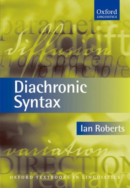 Diachronic Syntax, Hardback Book