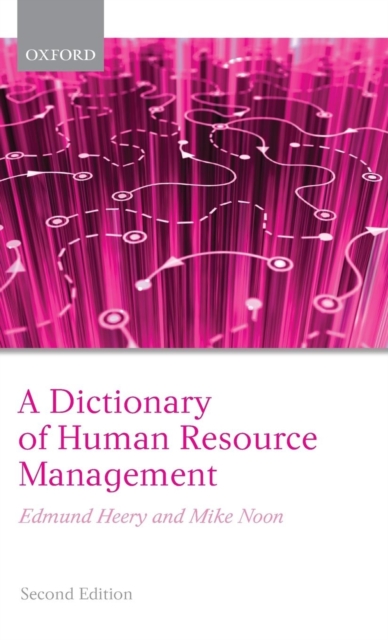 A Dictionary of Human Resource Management, Hardback Book