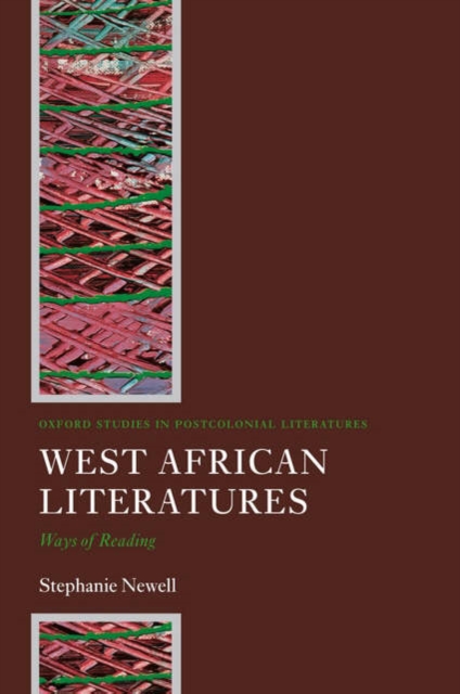 West African Literatures : Ways of Reading, Hardback Book