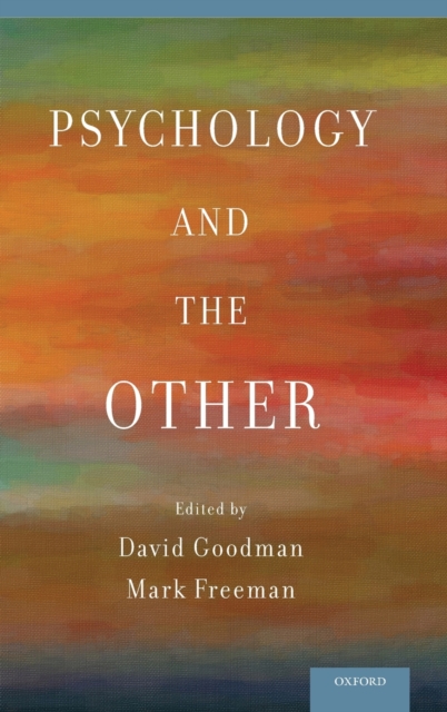 Psychology and the Other, Hardback Book
