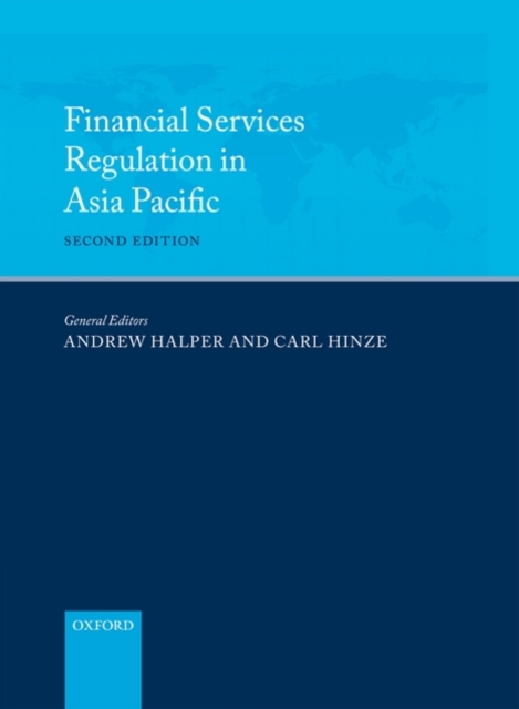 Financial Services Regulation in Asia Pacific, Hardback Book