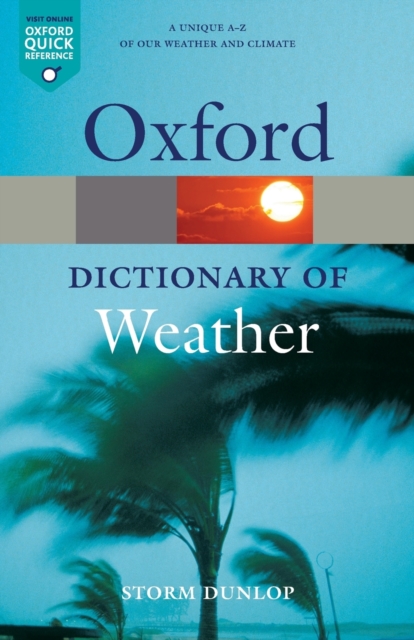 A Dictionary of Weather, Paperback / softback Book
