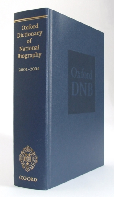 Oxford Dictionary of National Biography 2001-2004, Hardback Book