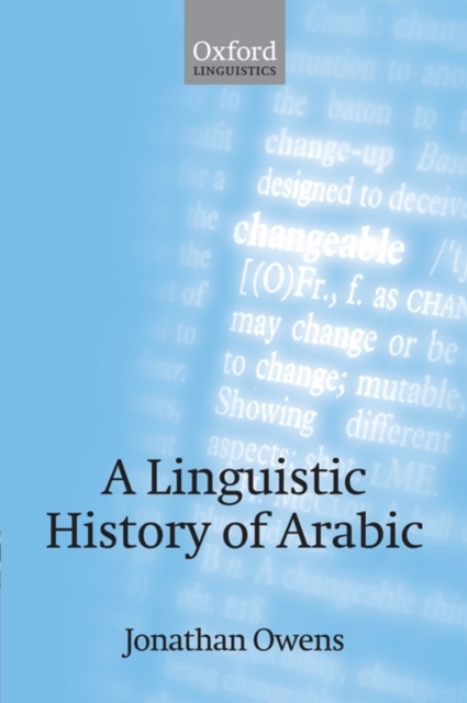 A Linguistic History of Arabic, Paperback / softback Book