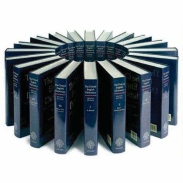 Oxford English Dictionary: 20 vol. print set & CD ROM, Mixed media product Book