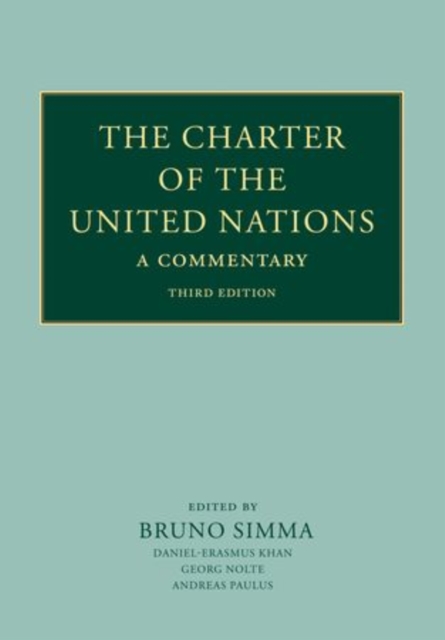 The Charter of the United Nations : A Commentary, Multiple-component retail product Book