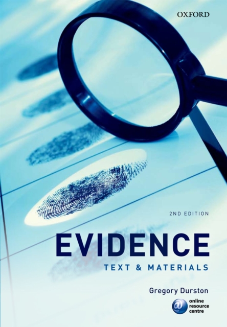 Evidence : Text & Materials, Paperback / softback Book