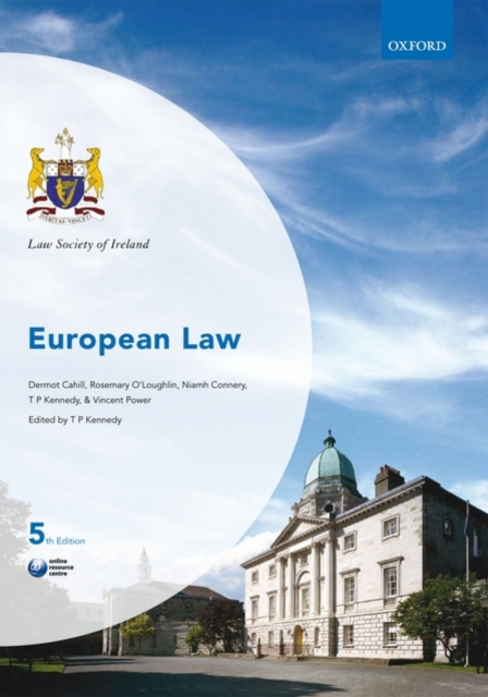 European Law, Paperback / softback Book