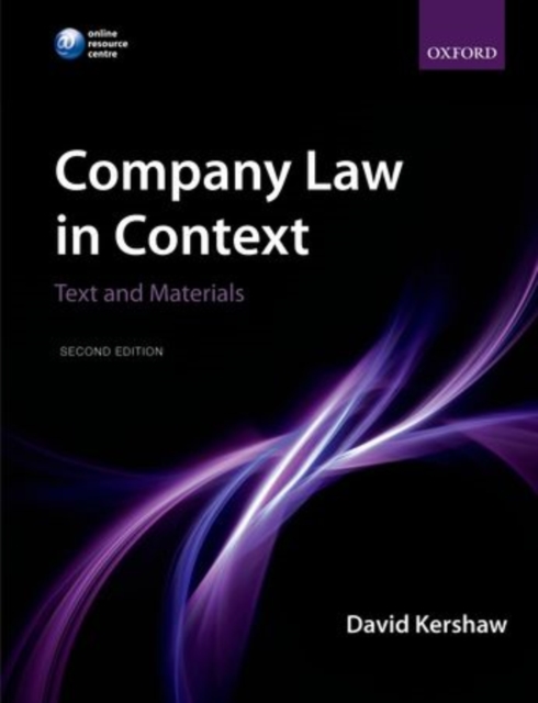 Company Law in Context : Text and materials, Paperback / softback Book