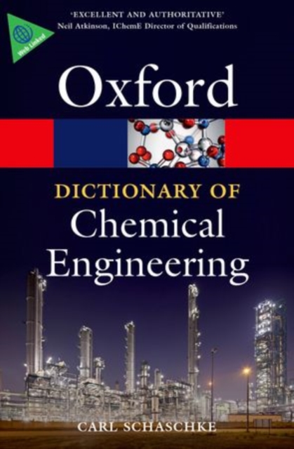 A Dictionary of Chemical Engineering, Paperback / softback Book