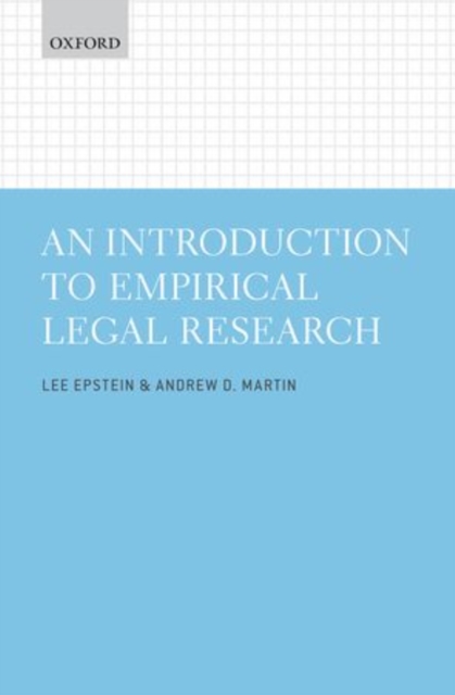 An Introduction to Empirical Legal Research, Paperback / softback Book