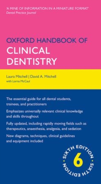 Oxford Handbook of Clinical Dentistry, Paperback / softback Book