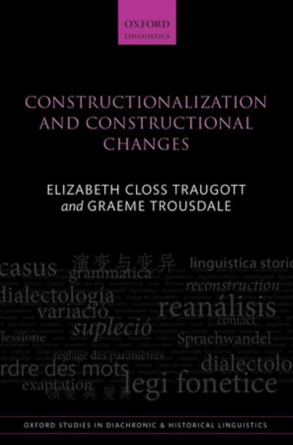Constructionalization and Constructional Changes, Hardback Book
