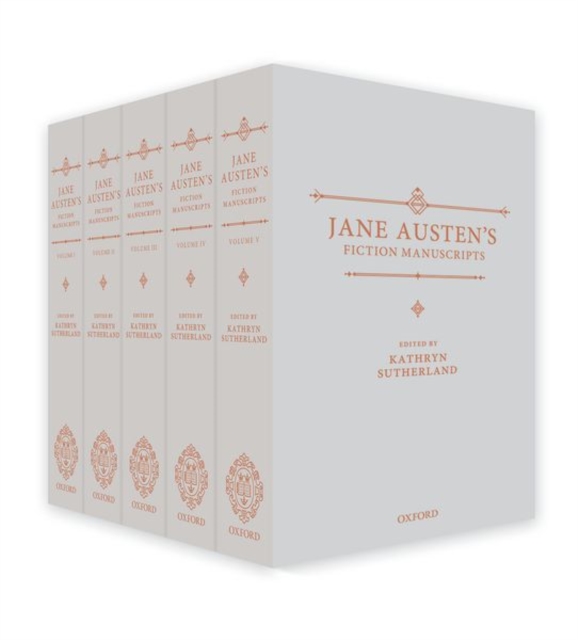 Jane Austen's Fiction Manuscripts : 5-volume set, Multiple-component retail product Book