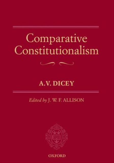 Comparative Constitutionalism, Hardback Book