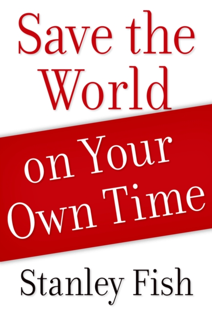 Save the World on Your Own Time, PDF eBook