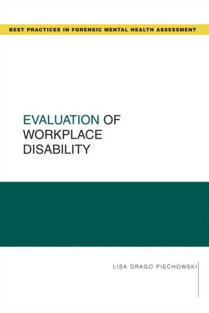 Evaluation of Workplace Disability, PDF eBook
