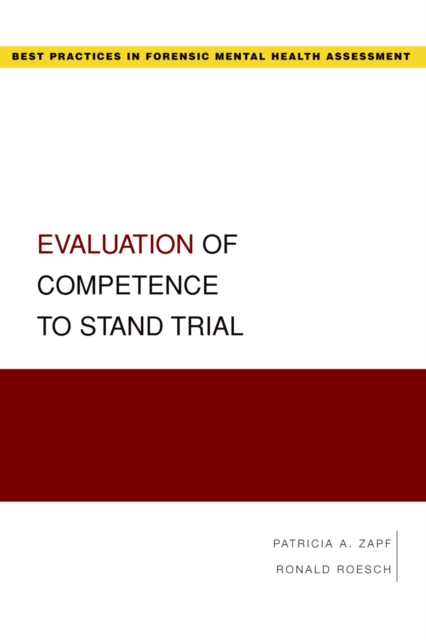 Evaluation of Competence to Stand Trial, PDF eBook