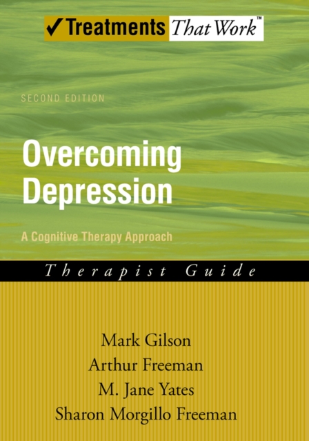Overcoming Depression : A Cognitive Therapy Approach, PDF eBook