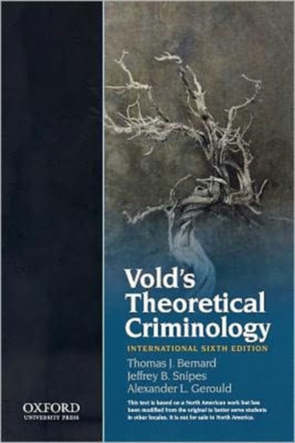 Vold's Theoretical Criminology, Paperback / softback Book