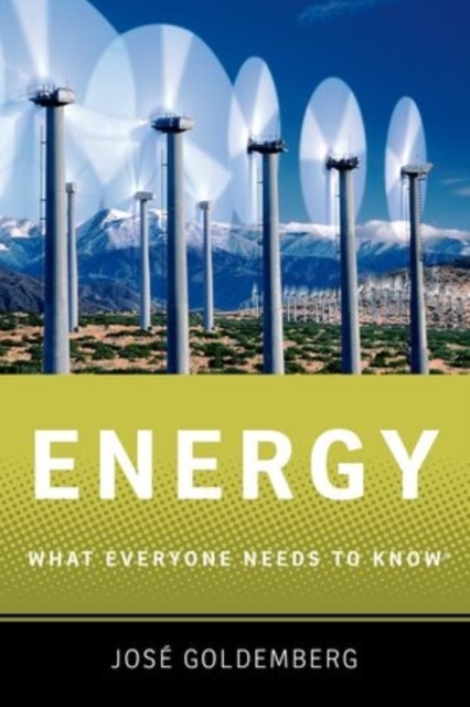 Energy : What Everyone Needs to Know®, Hardback Book