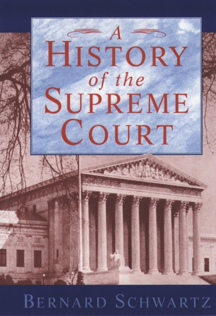 A History of the Supreme Court, EPUB eBook