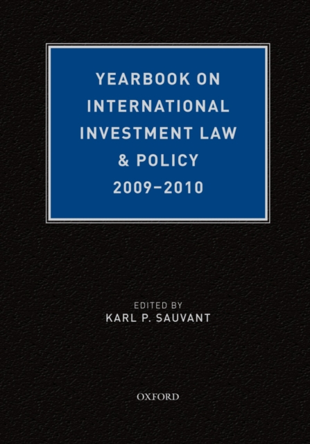 Yearbook on International Investment Law & Policy 2009-2010, PDF eBook
