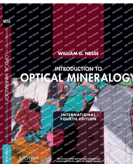 Introduction to Optical Mineralogy, Paperback / softback Book