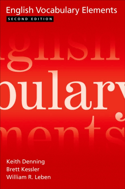 English Vocabulary Elements, EPUB eBook