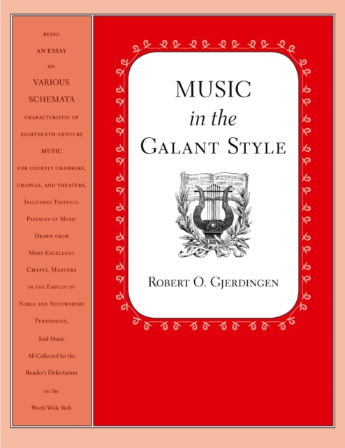 Music in the Galant Style, EPUB eBook