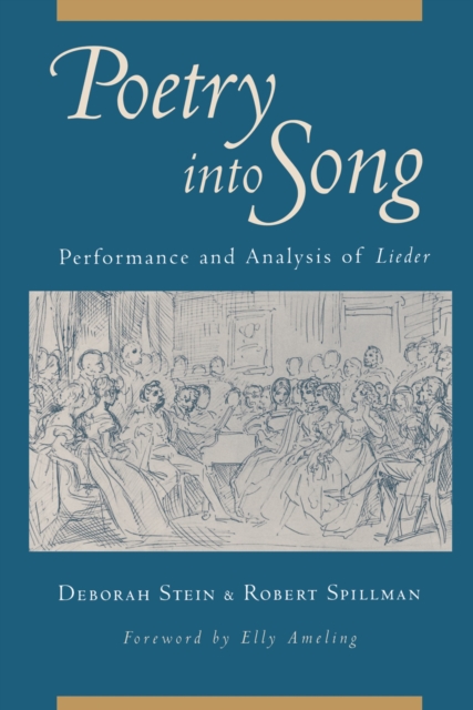 Poetry into Song : Performance and Analysis of Lieder, EPUB eBook