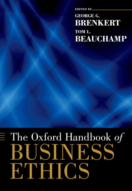 The Oxford Handbook of Business Ethics, Paperback / softback Book